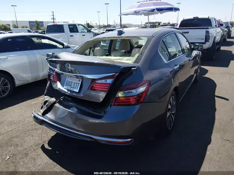 2017 Honda Accord Hybrid Ex-l VIN JHMCR6F50HC030133 фото 4