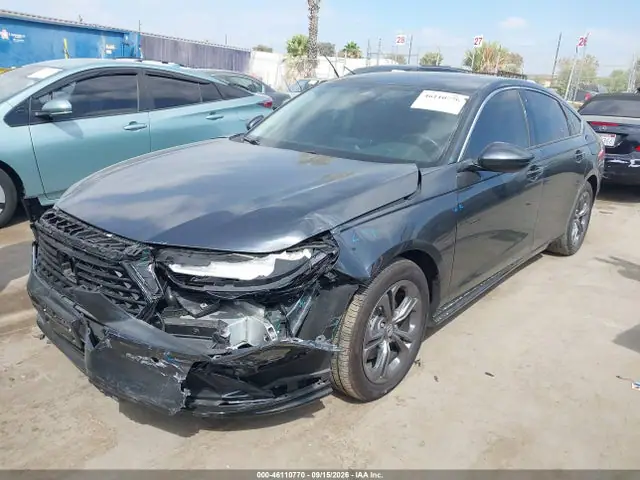1HGCY2F65RA087187 — 2024 Honda Accord Hybrid EX-L, фото 2 с аукциона IAAI 14.10.2026, Передняя часть