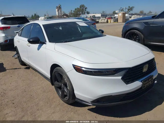 2023 Honda Accord Hybrid Sport-l VIN 1HGCY2F7XPA045006 фото 1