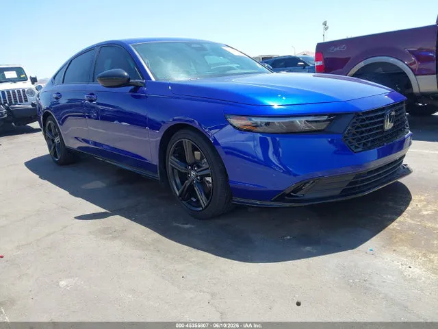 2025 Honda Accord Hybrid Sport-l VIN 1HGCY2F77SA008522 фото 1