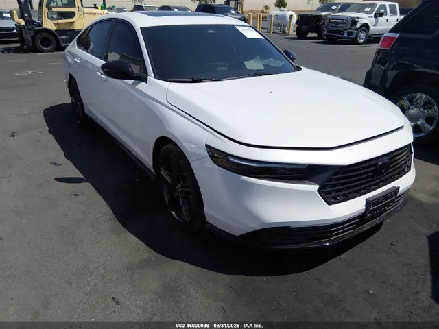 2026 Honda Accord Hybrid Sport-l VIN 1HGCY2F78TA038582 фото 1
