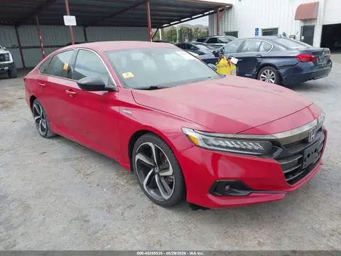 1HGCV3F2XNA018873 — 2022 Honda Accord Hybrid Sport, Угон (Theft), фото до ремонта