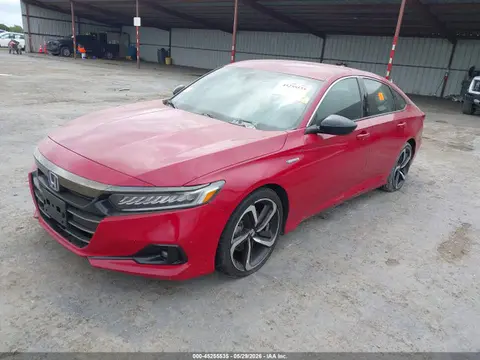 2022 Honda Accord Hybrid Sport VIN 1HGCV3F2XNA018873 фото 2