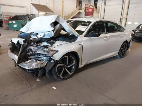 2022 Honda Accord Hybrid Sport VIN 1HGCV3F21NA040437 фото 2
