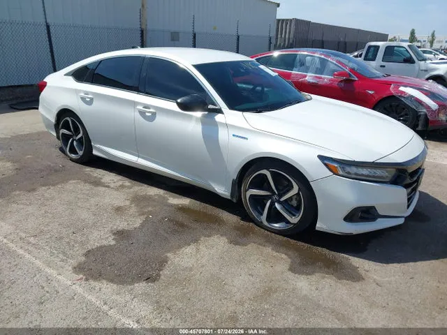 2022 Honda Accord Hybrid Sport VIN 1HGCV3F21NA030510 фото 1
