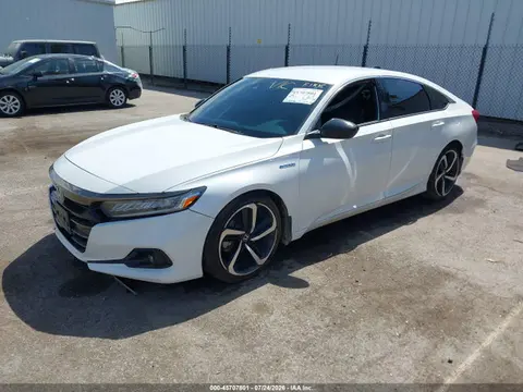 2022 Honda Accord Hybrid Sport VIN 1HGCV3F21NA030510 фото 2