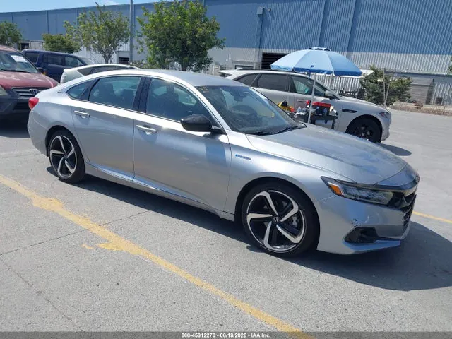2022 Honda Accord Hybrid Sport VIN 1HGCV3F27NA047411 фото 1