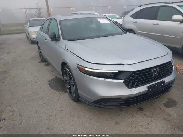 1HGCY2F53TA040240 Honda Accord Hybrid Sport 2026 — повреждение Передняя часть слева, фото до ремонта