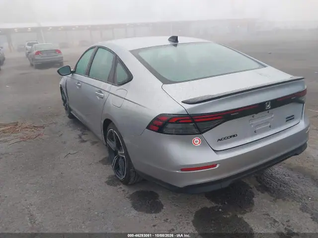 1HGCY2F53TA040240 — 2026 Honda Accord Hybrid Sport, фото 3 с аукциона IAAI 14.10.2026, Передняя часть слева