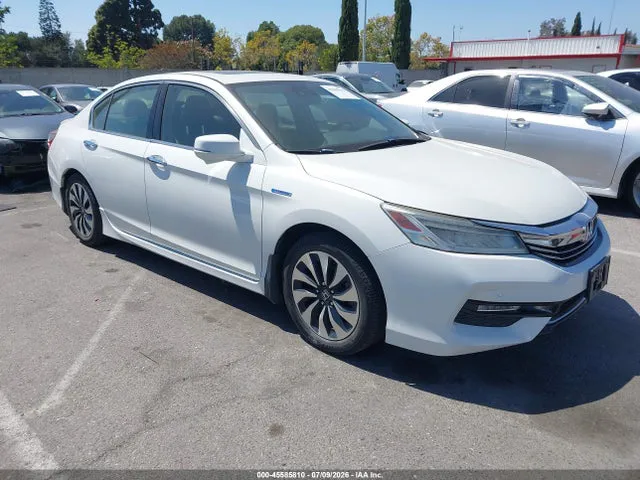 2017 Honda Accord Hybrid Touring VIN JHMCR6F74HC023204 фото 1