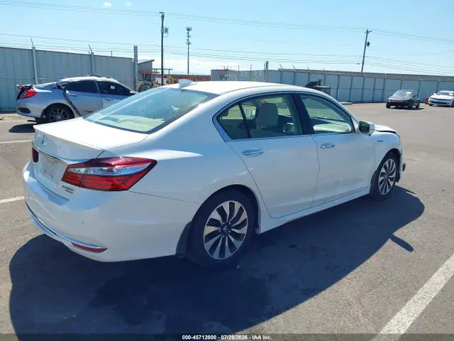 JHMCR6F75HC020506 — 2017 Honda Accord Hybrid Touring, фото 4 с аукциона IAAI 29.09.2026, Передняя часть справа
