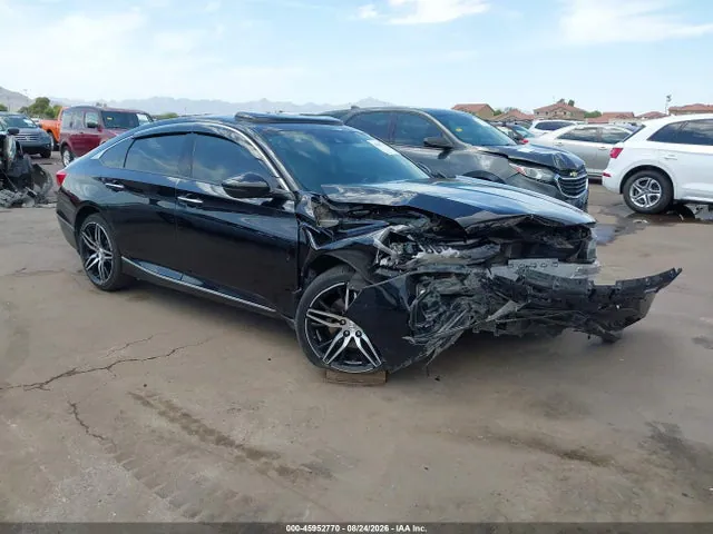 2022 Honda Accord Hybrid Touring VIN 1HGCV3F90NA017972 фото 1