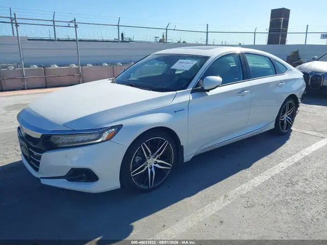 1HGCV3F97NA027060 — 2022 Honda Accord Hybrid Touring, фото 2 с аукциона IAAI 14.10.2026, Задняя часть