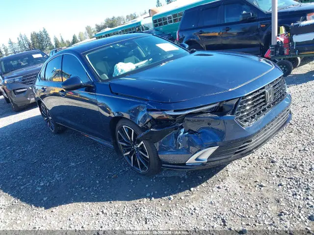 1HGCY2F80SA070238 — 2025 Honda Accord Hybrid Touring, Передняя часть справа (Right Front), фото до ремонта