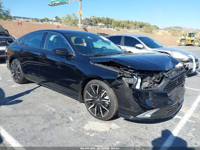 1HGCY2F86TA005878 — 2026 Honda Accord Hybrid Touring, Передняя часть (Front End), фото до ремонта