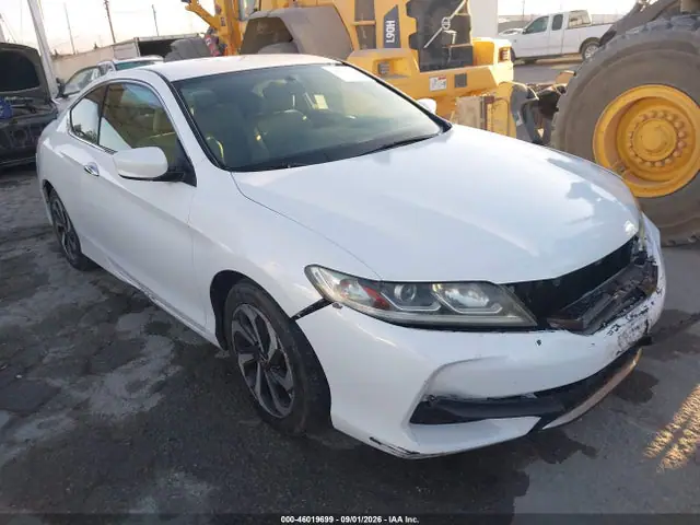 1HGCT1B37GA001749 Honda Accord LX-S 2016 — повреждение Передняя часть, фото до ремонта