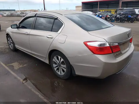 2014 Honda ACCORD LX VIN 1HGCR2F39EA209837 фото 3