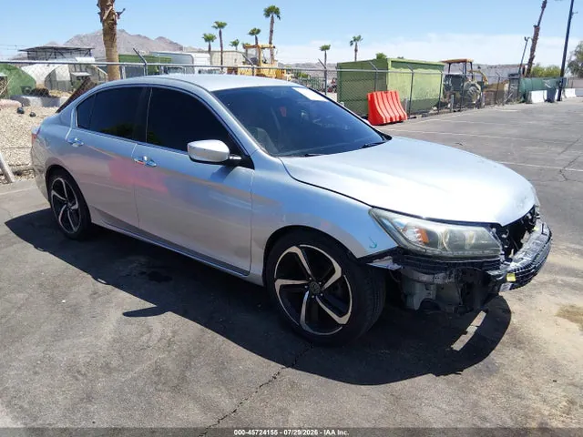 2014 Honda ACCORD LX VIN 1HGCR2F3XEA284417 фото 1