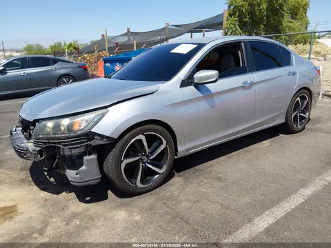 2014 Honda ACCORD LX VIN 1HGCR2F3XEA284417 фото 2