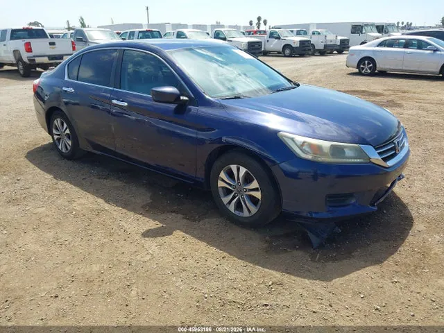 2014 Honda ACCORD LX VIN 1HGCR2F33EA015921 фото 1