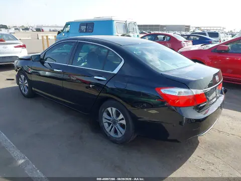 2014 Honda ACCORD LX VIN 1HGCR2F30EA186738 фото 3