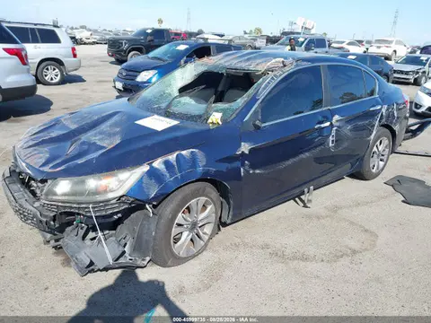 2014 Honda ACCORD LX VIN 1HGCR2F3XEA255399 фото 2