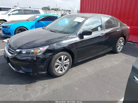 2014 Honda ACCORD LX VIN 1HGCR2F33EA009343 фото 2
