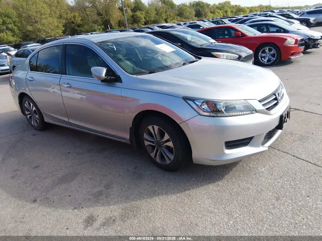 2014 Honda ACCORD LX VIN 1HGCR2F33EA104596 фото 1