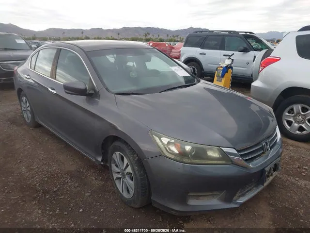 2014 Honda ACCORD LX VIN 1HGCR2F33EA307133 фото 1