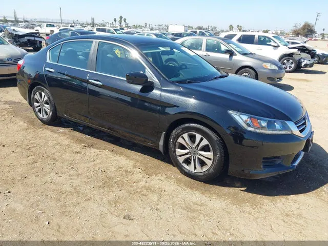 2014 Honda ACCORD LX VIN 1HGCR2F32EA116156 фото 1