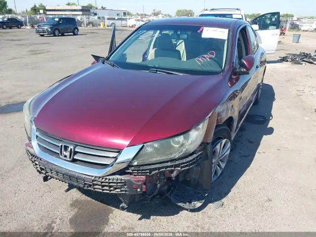 1HGCR2F32FA051147 — 2015 Honda Accord LX, фото 2 с аукциона IAAI 14.10.2026, Передняя часть слева