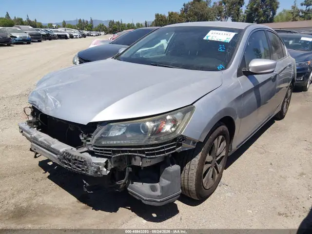 1HGCR2F3XFA187879 — 2015 Honda Accord LX, фото 2 с аукциона IAAI 14.10.2026, Передняя часть