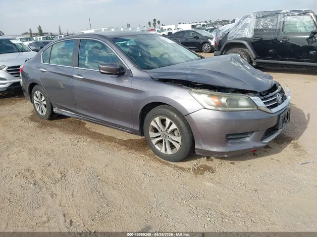 2015 Honda ACCORD LX VIN 1HGCR2F38FA235458 фото 1