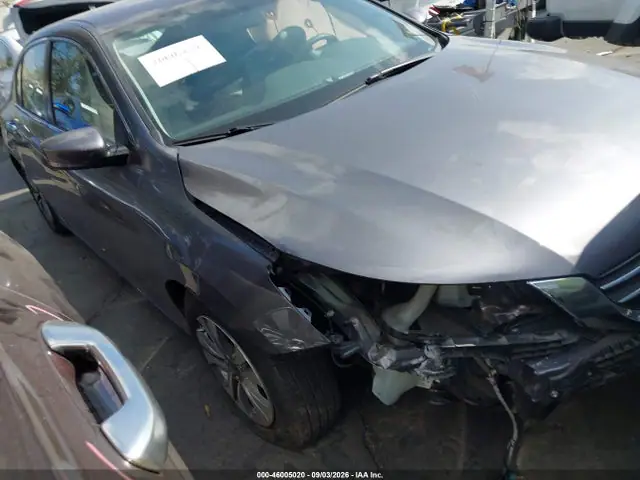 1HGCR2F33FA265869 — 2015 Honda Accord LX, Передняя часть (Front End), фото до ремонта
