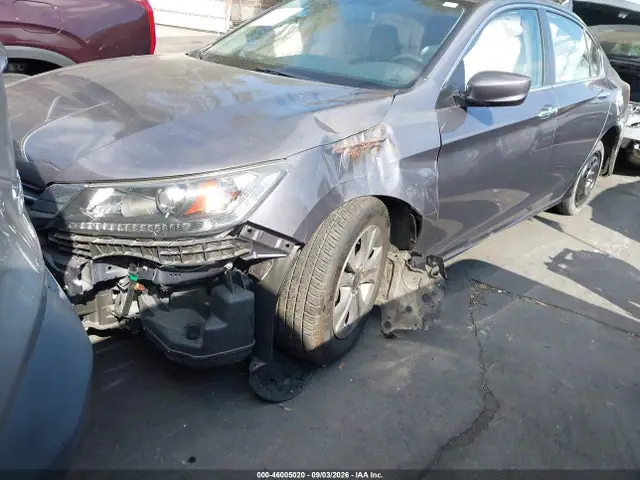 1HGCR2F33FA265869 — 2015 Honda Accord LX, фото 2 с аукциона IAAI 30.09.2026, Передняя часть