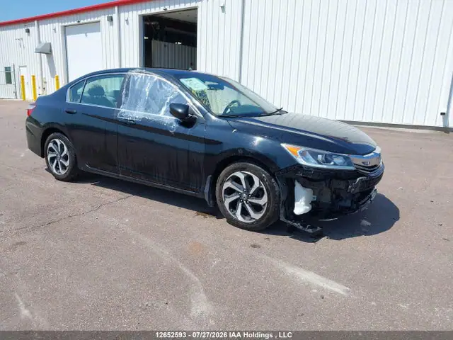 1HGCR2F34GA803352 — 2016 Honda Accord LX, Левый бок (Left Side), фото до ремонта