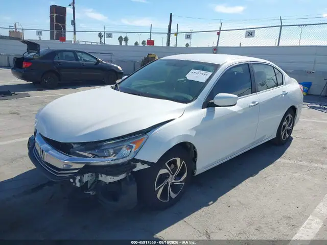 1HGCR2F37GA127804 — 2016 Honda Accord LX, фото 2 с аукциона IAAI 14.10.2026, Передняя часть