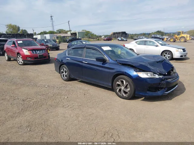 2016 Honda ACCORD LX VIN 1HGCR2F37GA057530 фото 1