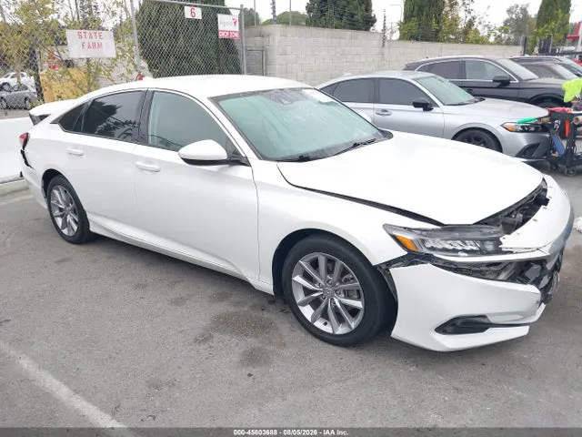 2021 Honda ACCORD LX VIN 1HGCV1F13MA114158 фото 1