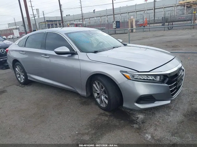 2021 Honda ACCORD LX VIN 1HGCV1F16MA104062 фото 1