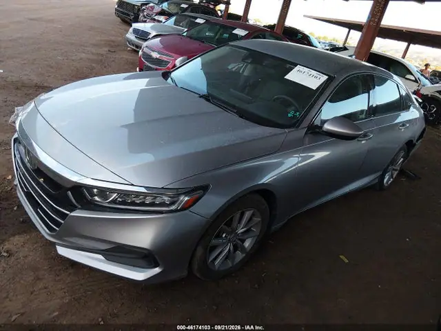 1HGCV1F1XMA122029 — 2021 Honda Accord LX, фото 2 с аукциона IAAI 13.10.2026, Задняя часть