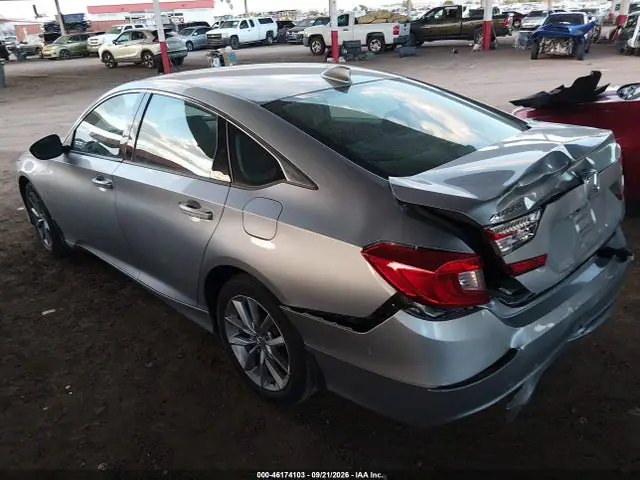 1HGCV1F1XMA122029 — 2021 Honda Accord LX, фото 3 с аукциона IAAI 13.10.2026, Задняя часть
