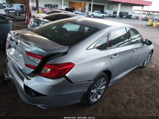 1HGCV1F1XMA122029 — 2021 Honda Accord LX, фото 4 с аукциона IAAI 13.10.2026, Задняя часть