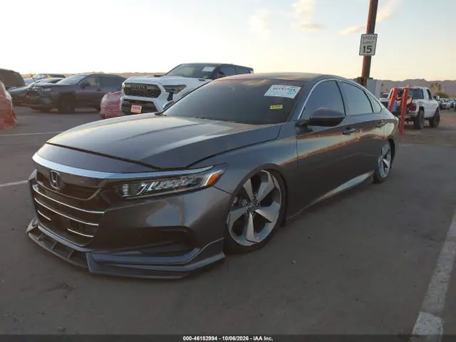 2022 Honda ACCORD LX VIN 1HGCV1F17NA071493 фото 2