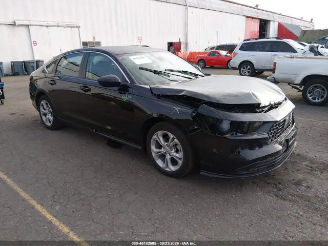 1HGCY1F27TA028222 — 2026 Honda Accord LX, Передняя часть (Front End), фото до ремонта