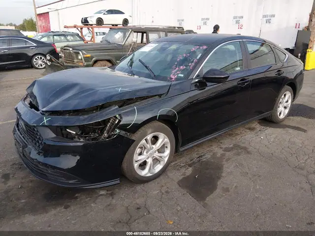 1HGCY1F27TA028222 — 2026 Honda Accord LX, фото 2 с аукциона IAAI 30.09.2026, Передняя часть