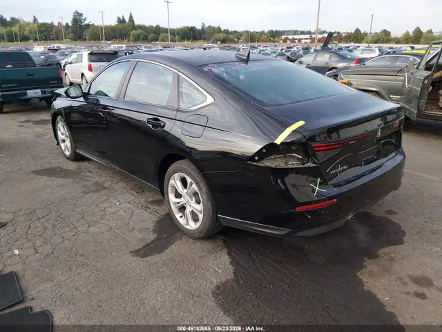 1HGCY1F27TA028222 — 2026 Honda Accord LX, фото 3 с аукциона IAAI 30.09.2026, Передняя часть