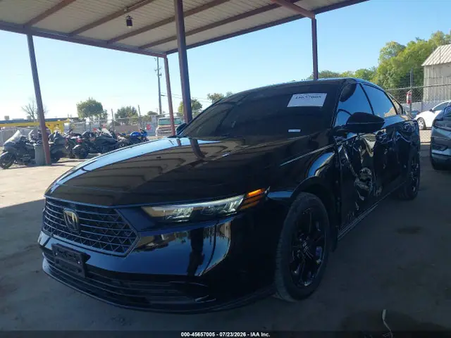 1HGCY1F41SA078615 — 2025 Honda Accord SE, фото 2 с аукциона IAAI 29.09.2026, Левый бок