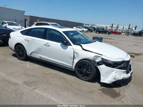 1HGCY1F44SA046046 — 2025 Honda Accord SE, Передняя часть (Front End), фото до ремонта