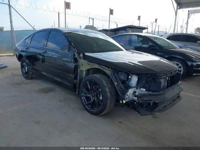 1HGCY1F4XTA016518 — 2026 Honda Accord SE, Правый бок (Right Side), фото до ремонта